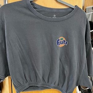 “Fanta” cropped shirt from Aerie